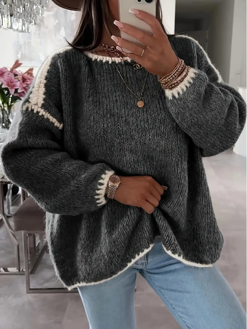 Usalda™ - Long Sleeve Knitted Sweater