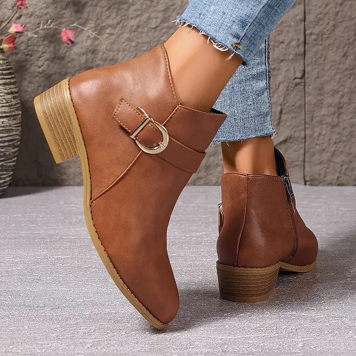 Leigh™ - Non-Slip Orthopedic Ankle Boots