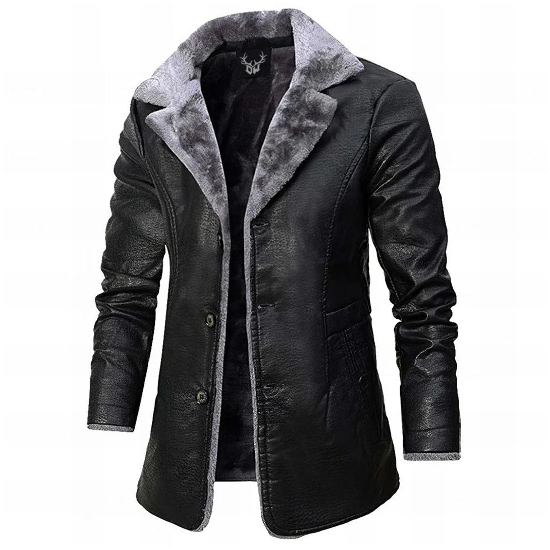 Elegant Premium Leather Jacket - Viretti