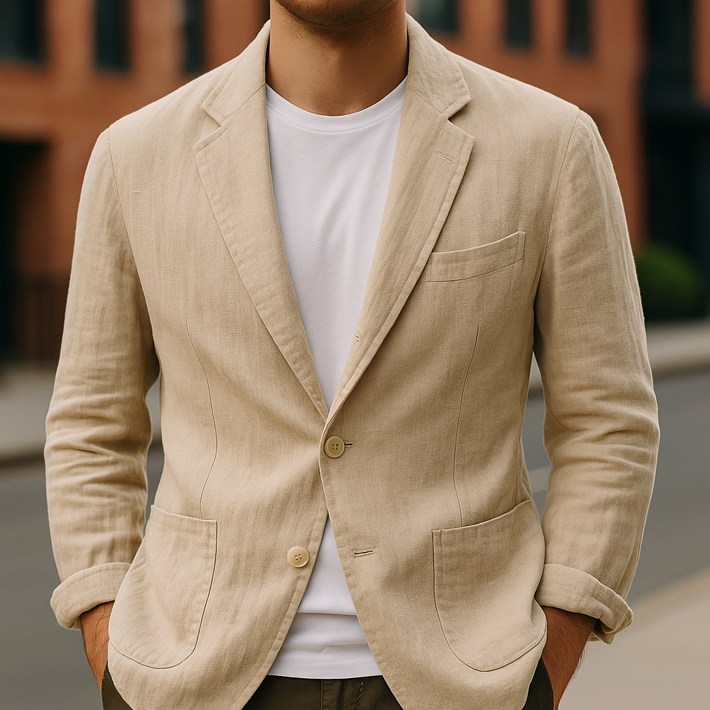 Lino™ - ELEGANT BLAZER WITH A SOPHISTICATED SILHOUETTE
