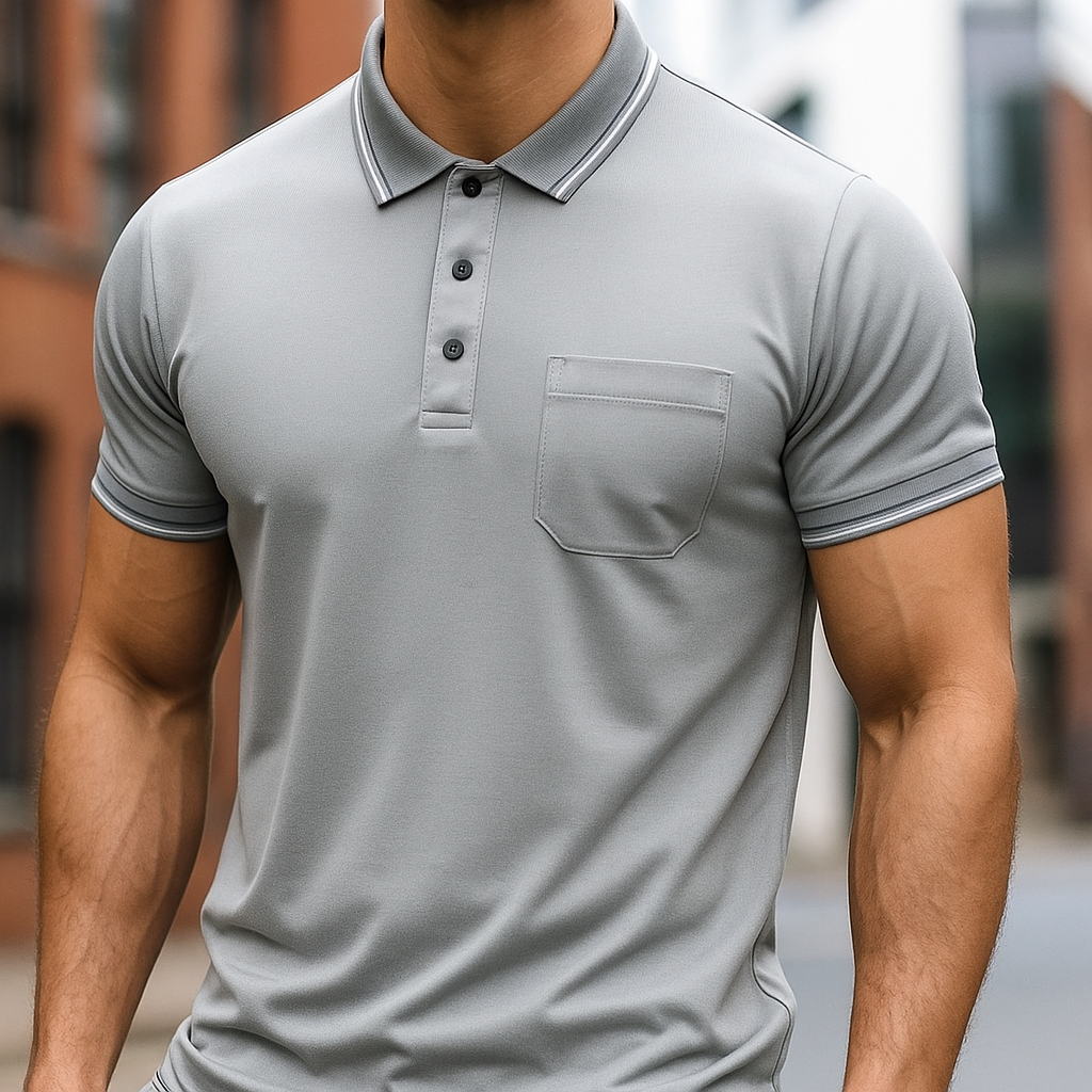 Tasca™ - CLASSIC COTTON POLO SHIRT WITH ELEGANT FIT