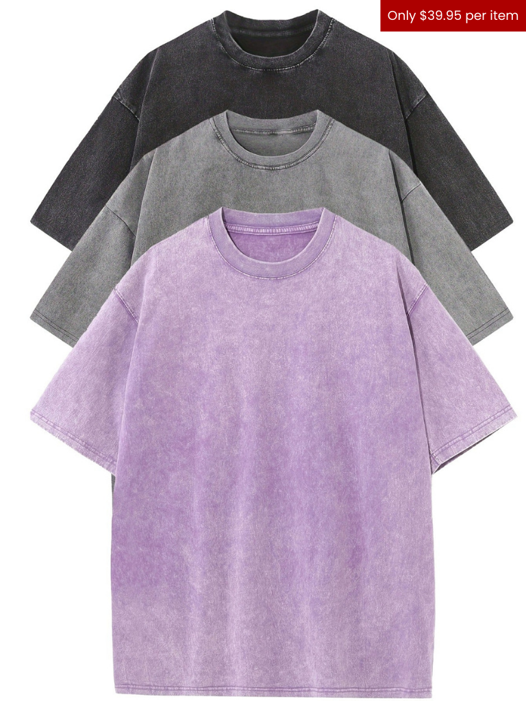 ESSENTIA™ - RELAXED COTTON TEE SET - (3 PACK)
