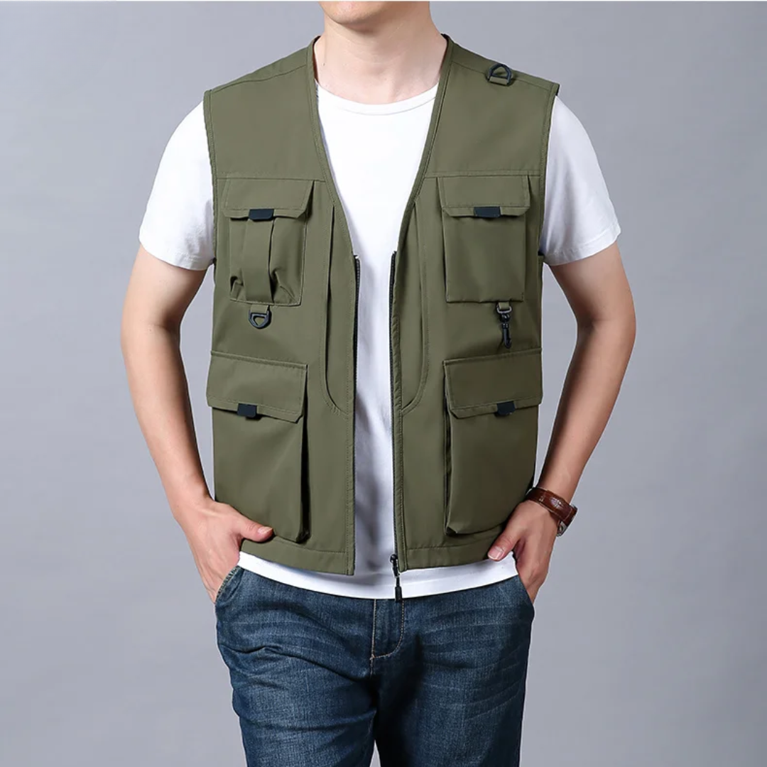 Lenoir™ | Stylish and Casual Cargo Gilet