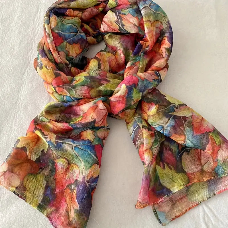Talbot | Autumn Leaves Scarf