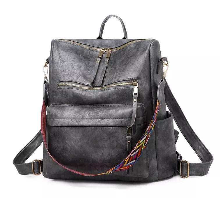 Laluna® | Stylish Leather Backpack