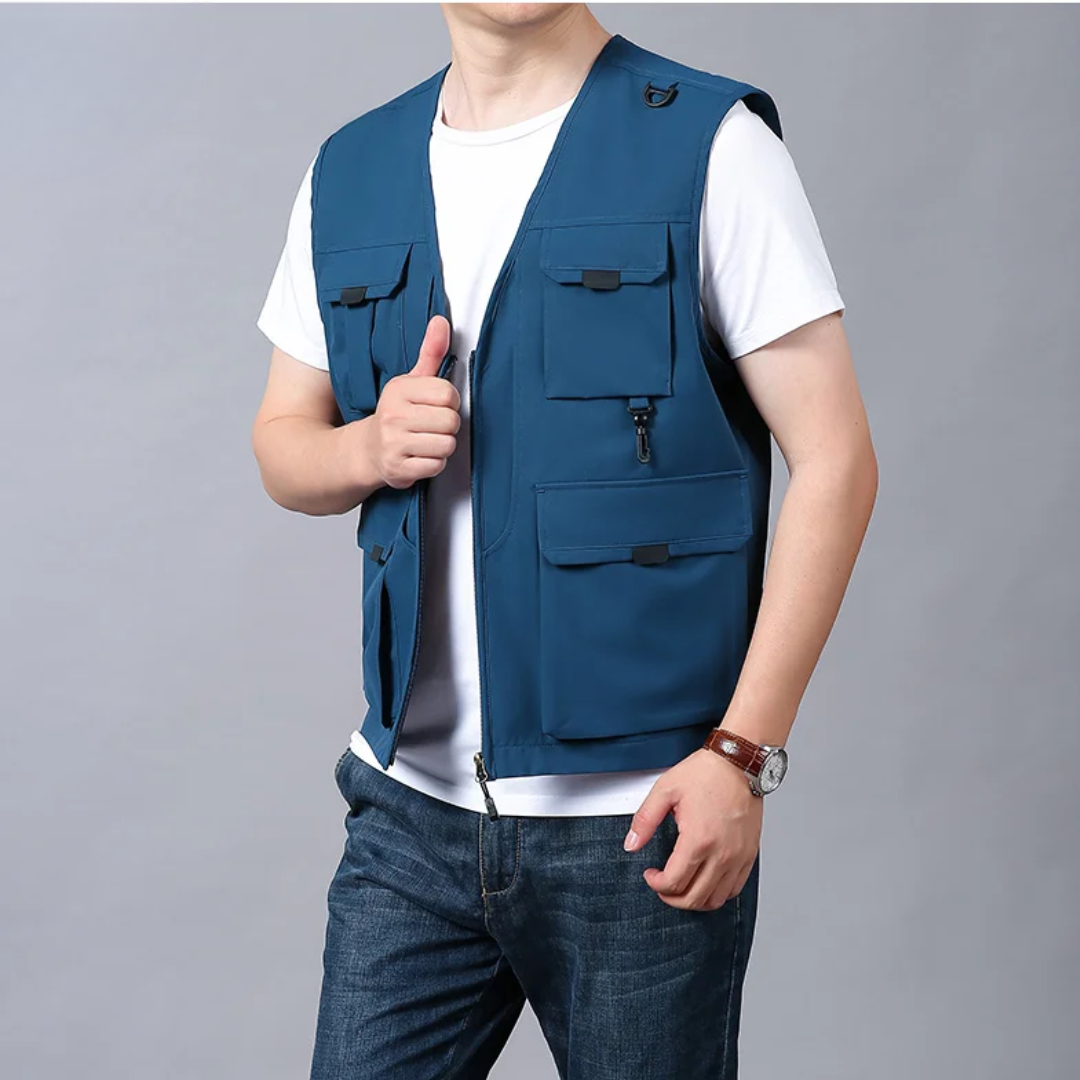 Lenoir™ | Stylish and Casual Cargo Gilet