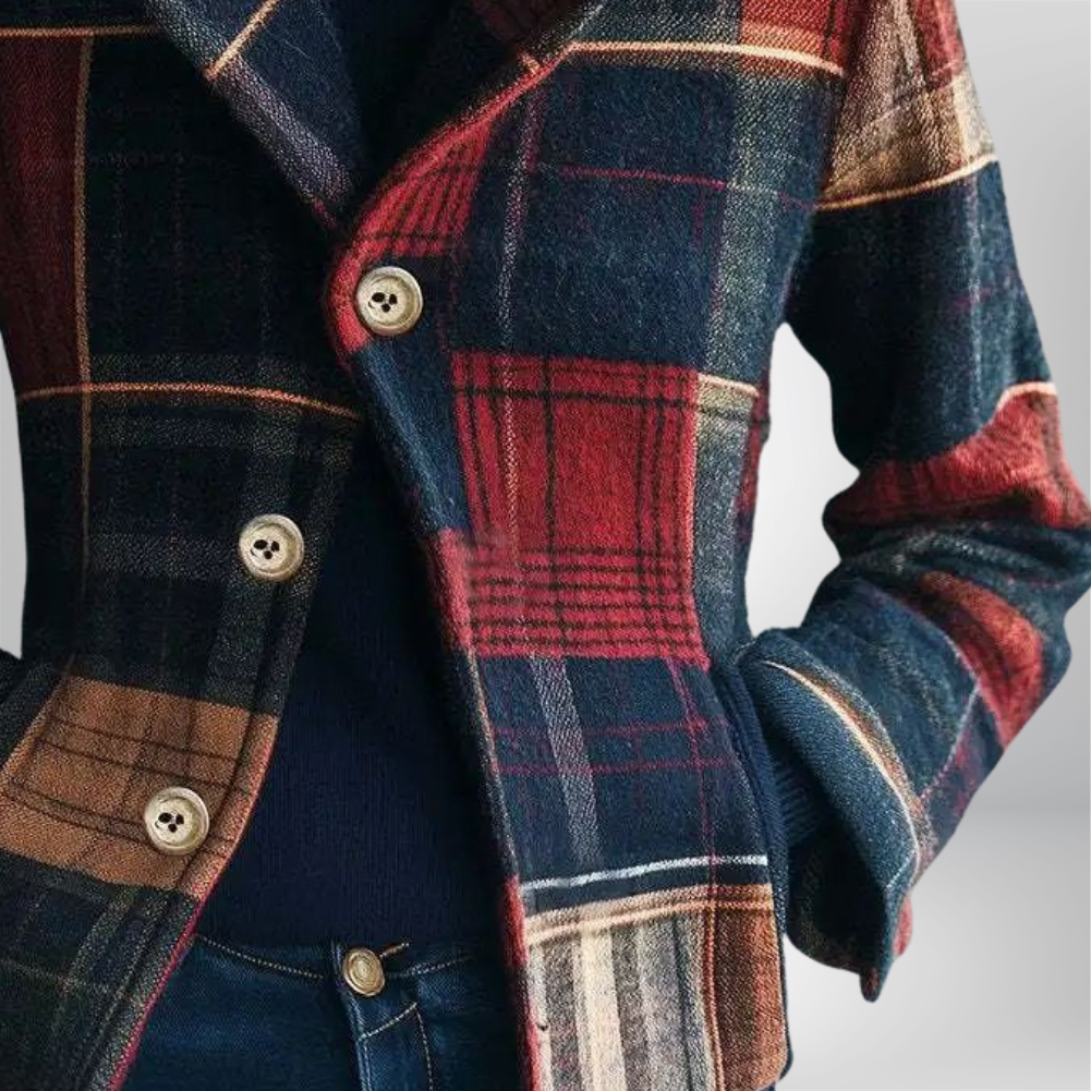 Campbell™ | Classic Plaid Wool Coat