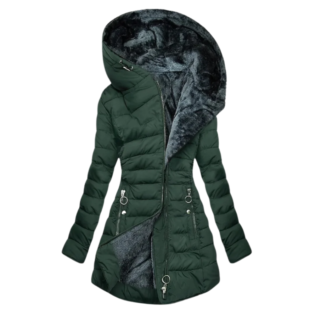 Sophia – Warm Ladies Winter Coat with Soft Lining