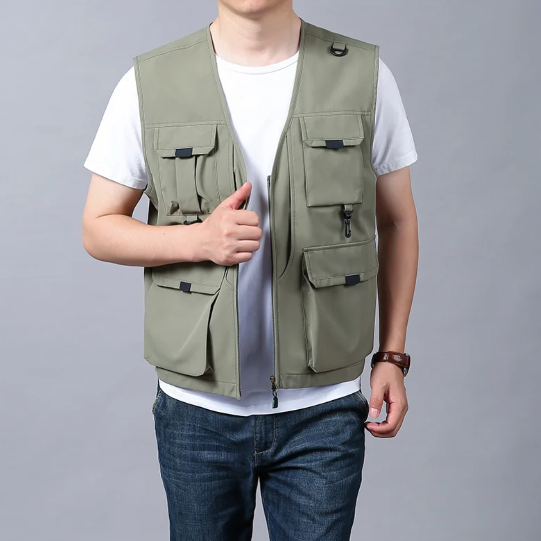 Lenoir™ | Stylish and Casual Cargo Gilet