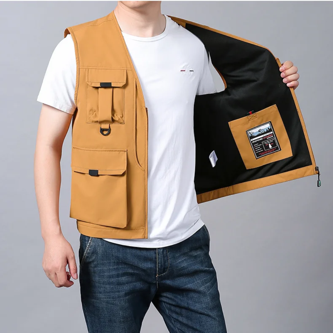 Lenoir™ | Stylish and Casual Cargo Gilet