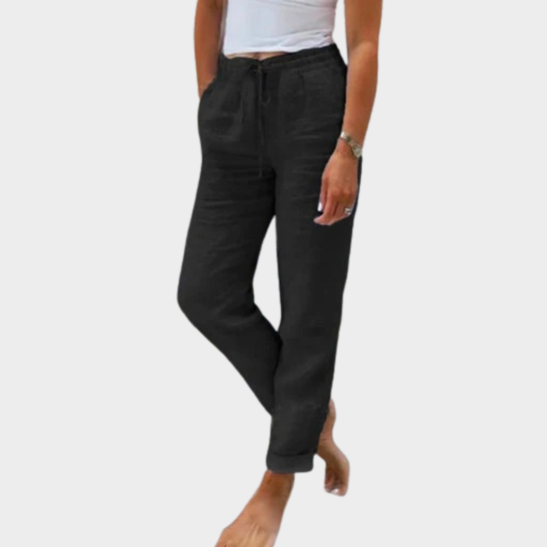 MISTY | COMFORTABLE HIGH WAIST CORDUROY PANTS