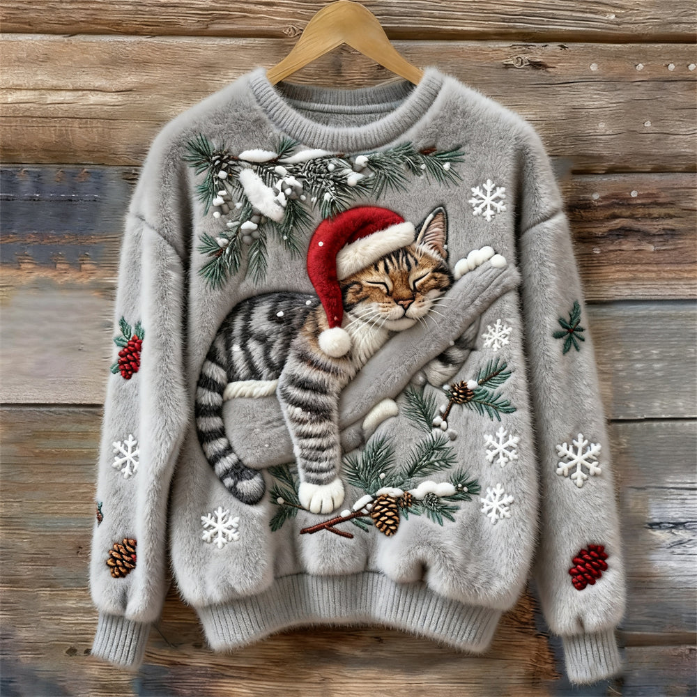 Campbell™ | Christmas Cat Sweater