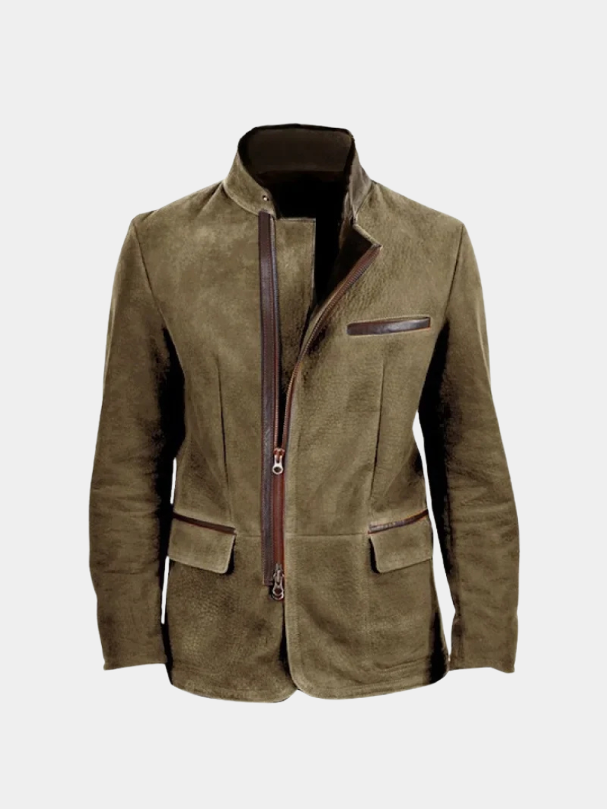 Suede Field Coat - Viretti