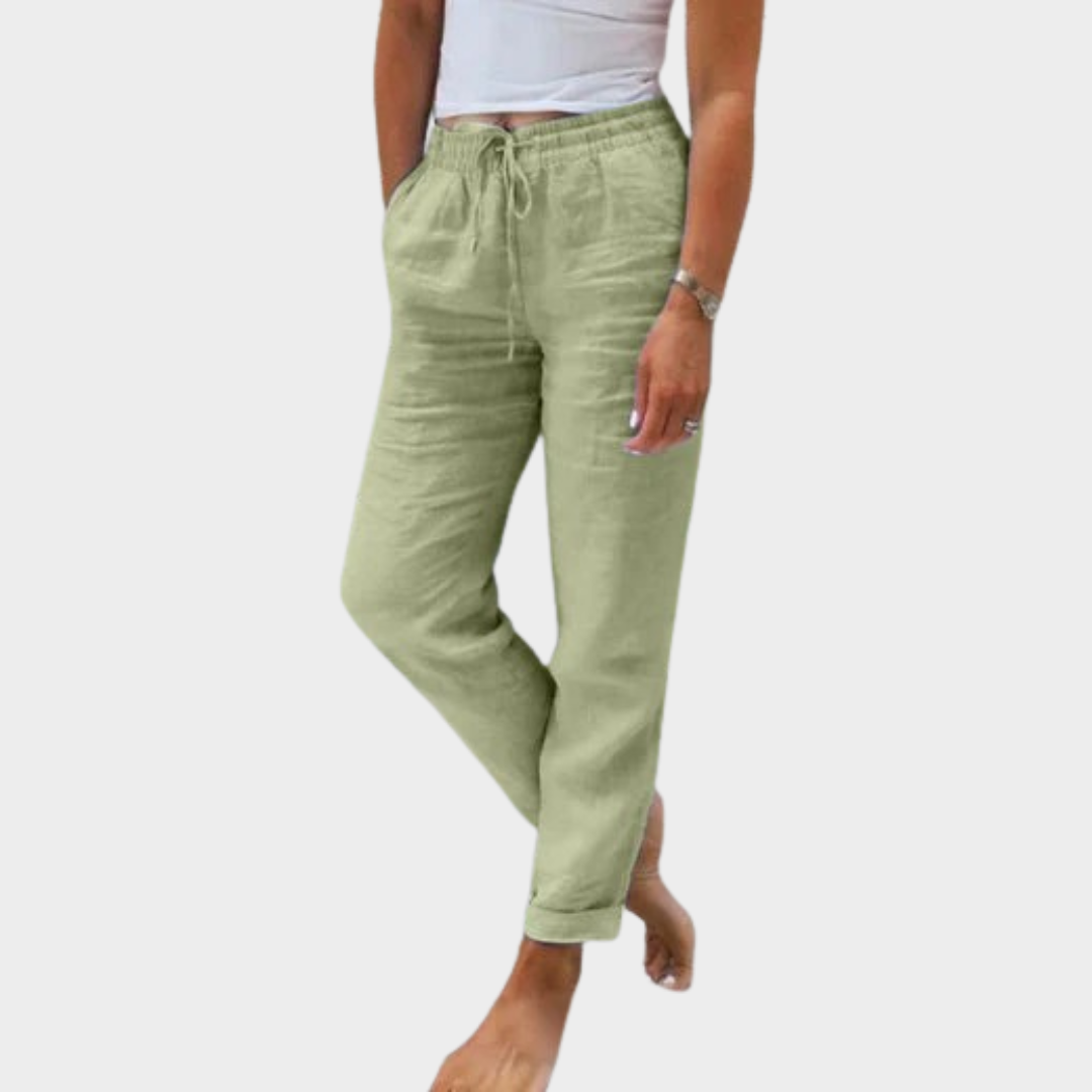 MISTY | COMFORTABLE HIGH WAIST CORDUROY PANTS