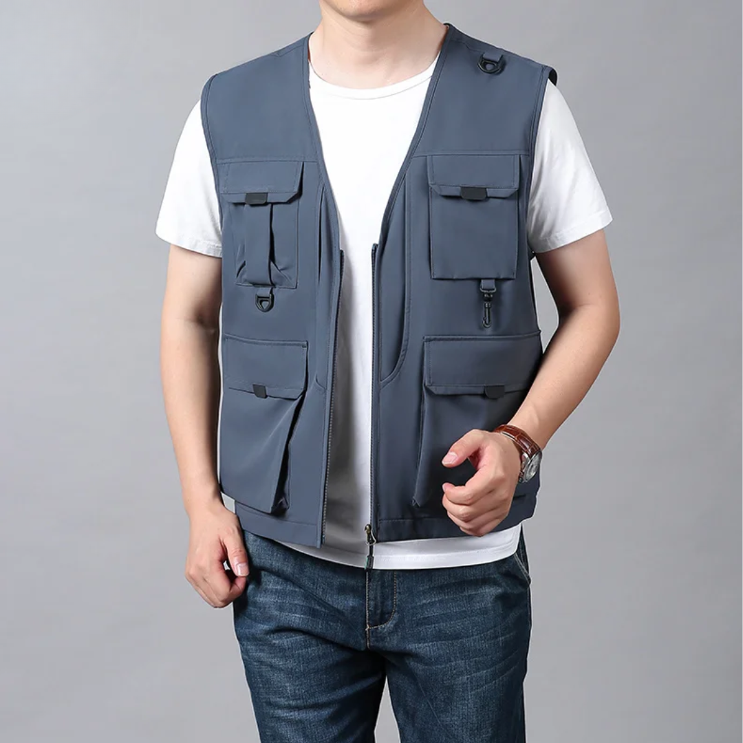 Lenoir™ | Stylish and Casual Cargo Gilet