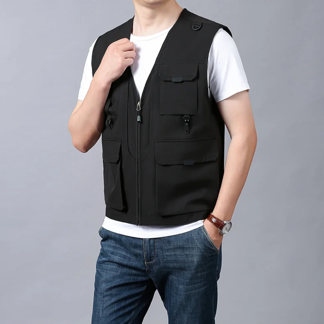 Lenoir™ | Stylish and Casual Cargo Gilet