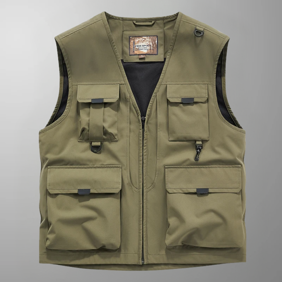 Lenoir™ | Stylish and Casual Cargo Gilet