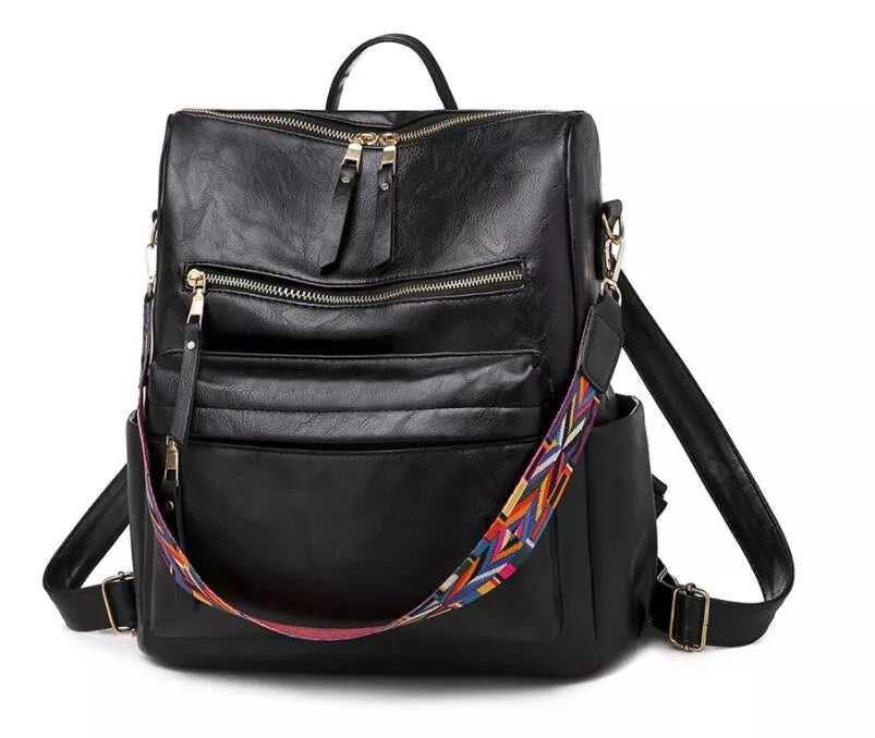 Laluna® | Stylish Leather Backpack