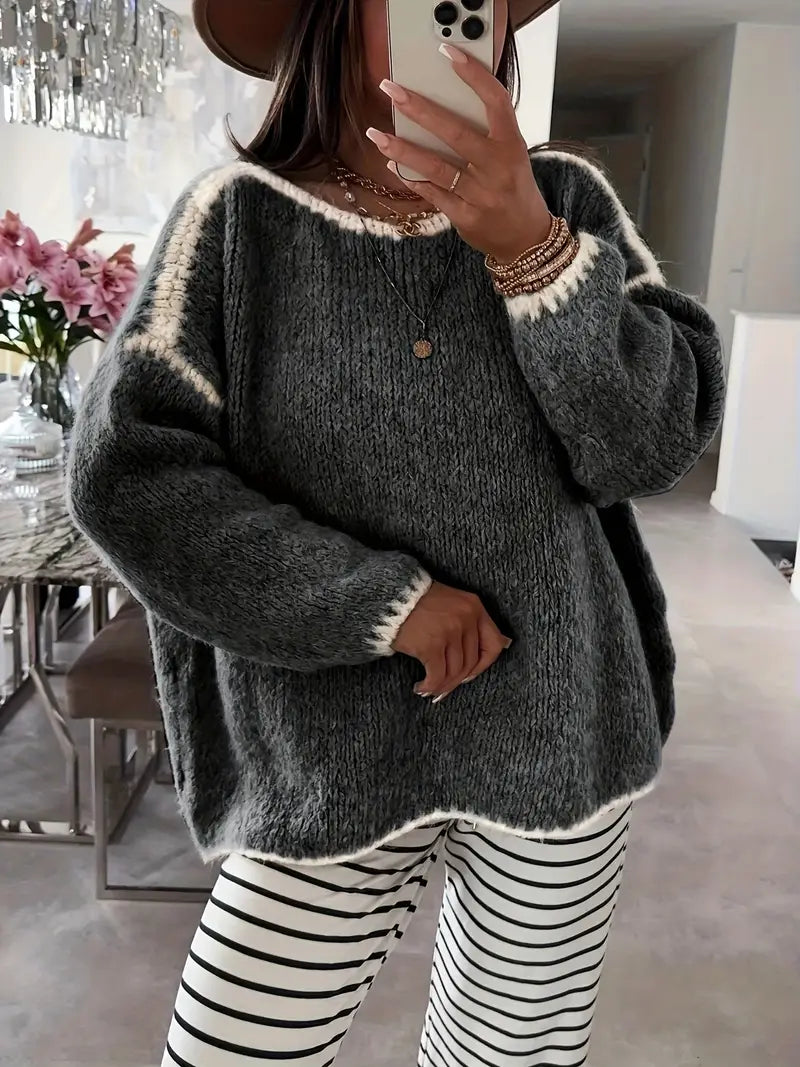 Usalda™ - Long Sleeve Knitted Sweater