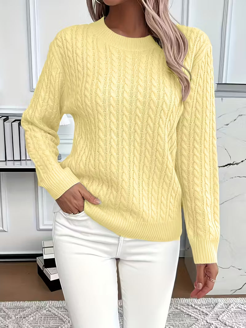Aria™ | Soft Knit Minimal Sweater