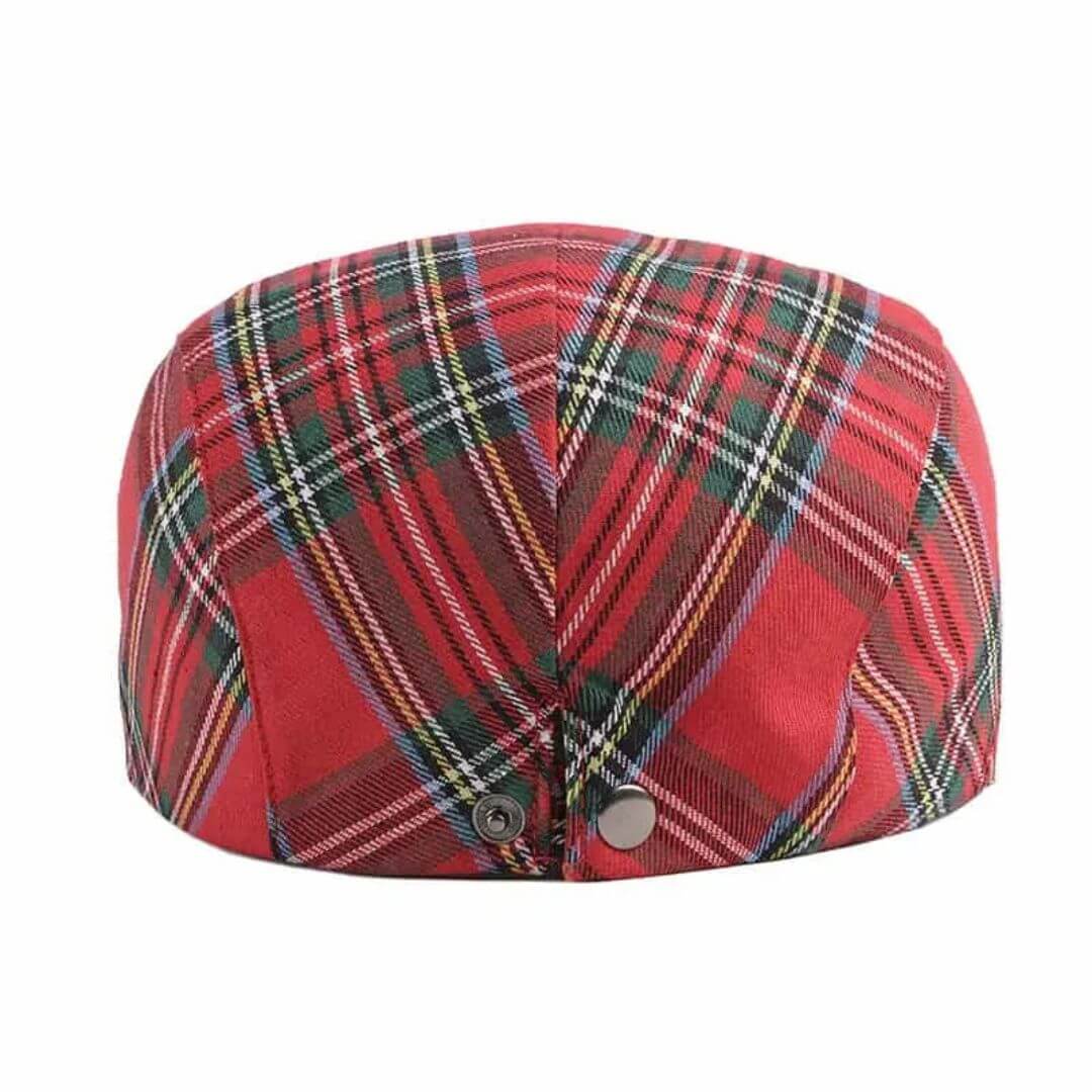 Ivy Cap in Tartan Cotton | BOSTON