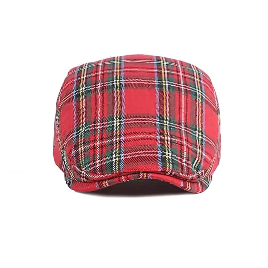 Ivy Cap in Tartan Cotton | BOSTON