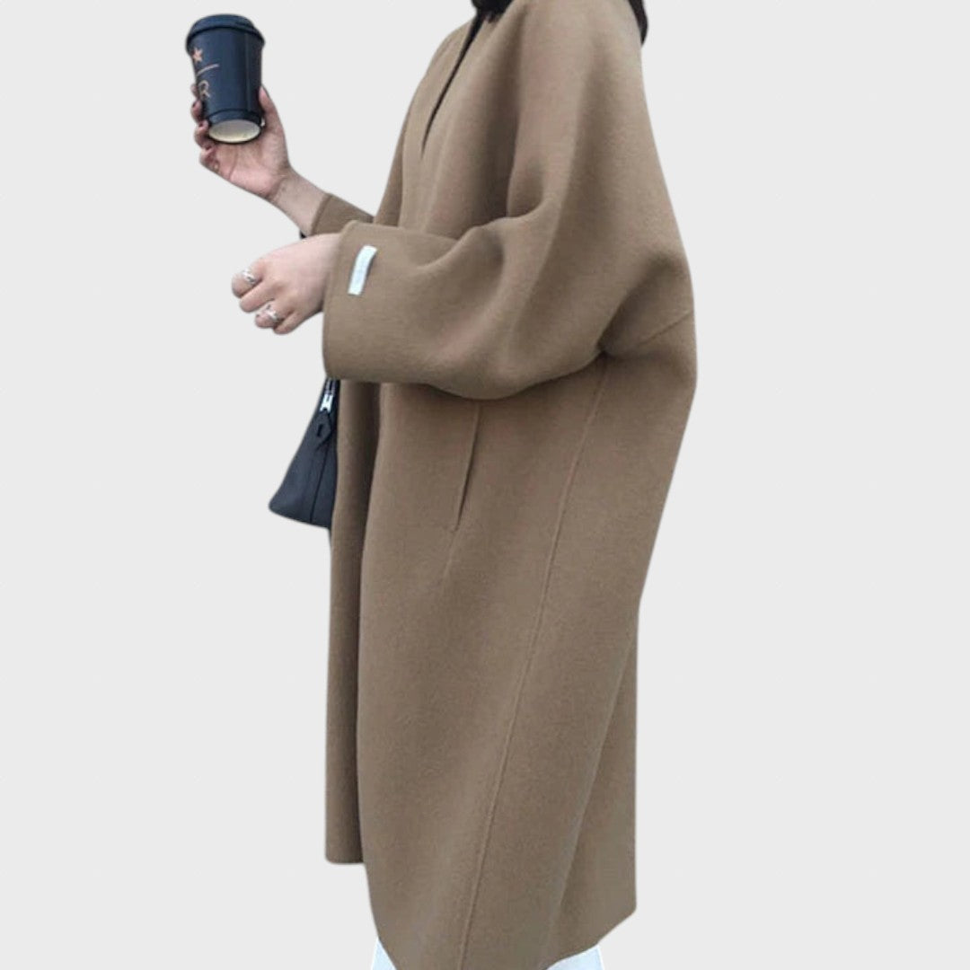 Campbell™ | Elegant Long Wool Coat