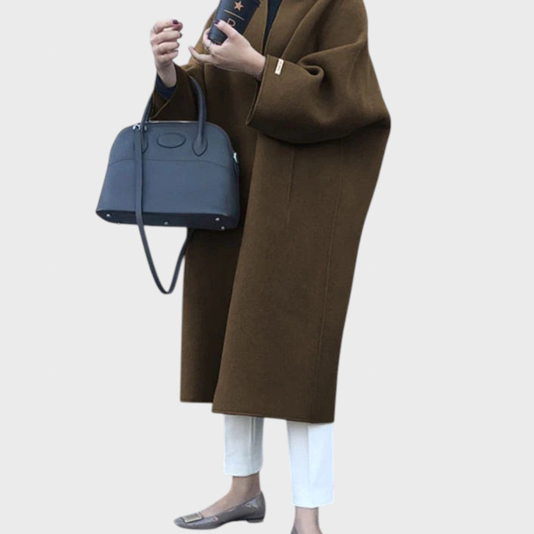 Campbell™ | Elegant Long Wool Coat