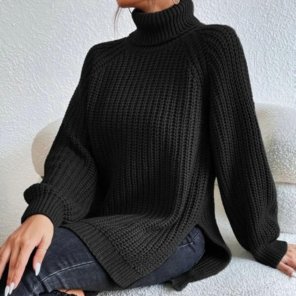 Isabelle – Cotton Ladies' Turtleneck for Winter