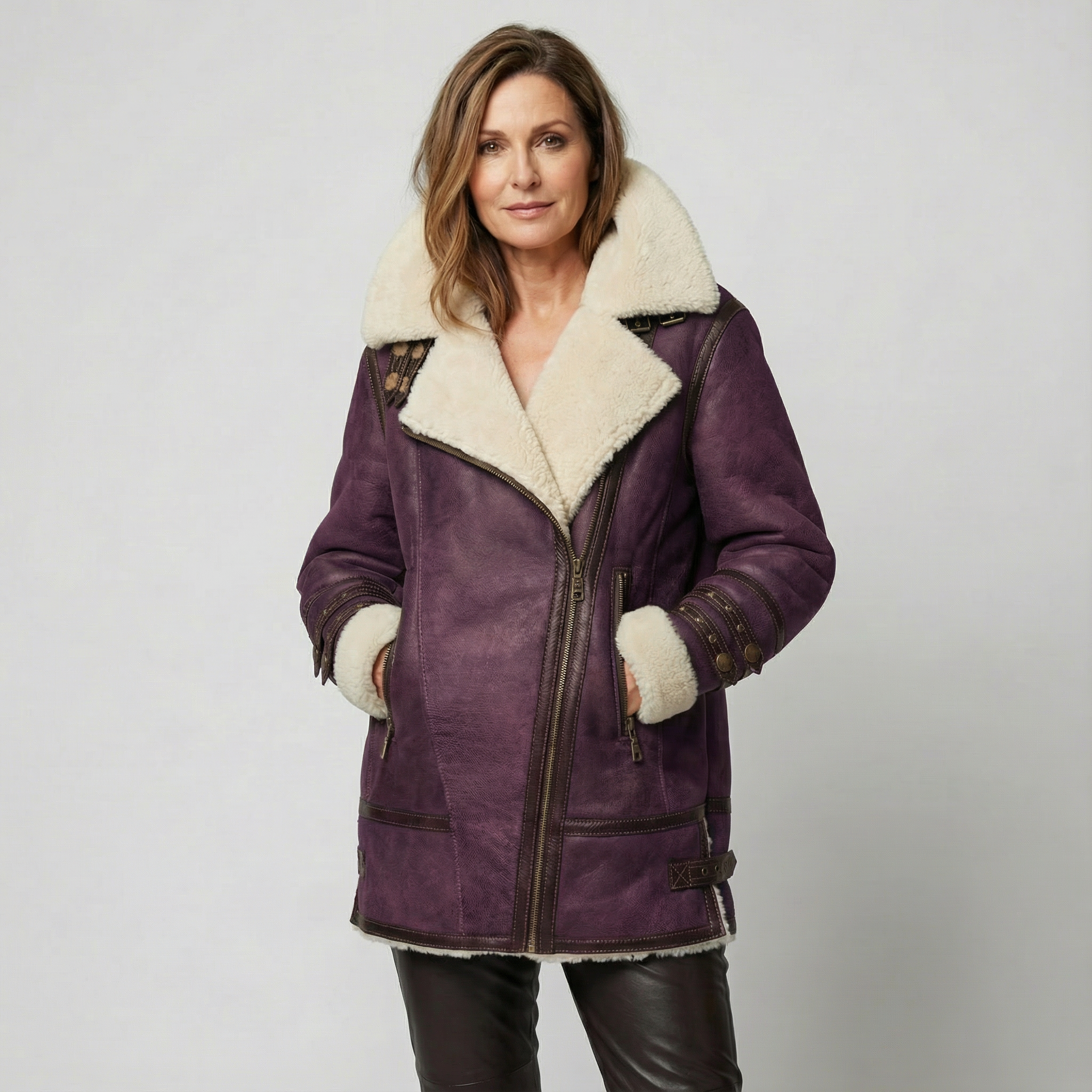 Campbell™ | Shearling Aviator Jacket