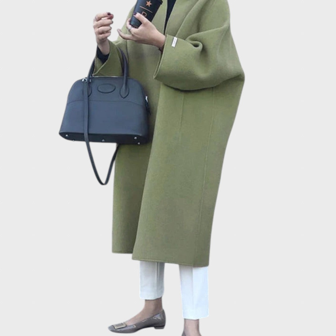 Campbell™ | Elegant Long Wool Coat