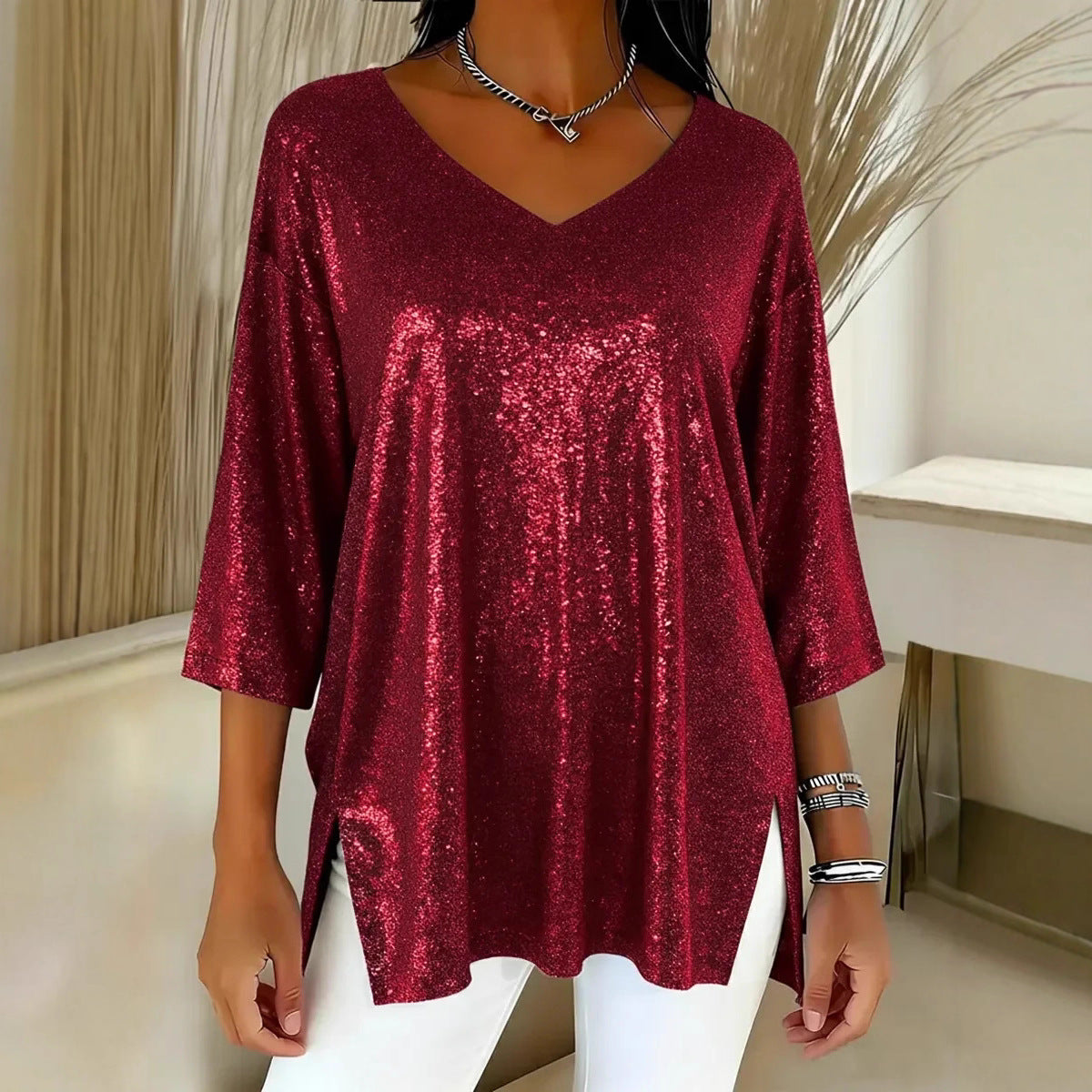 Campbell™ | Sparkle Sequin Tunic