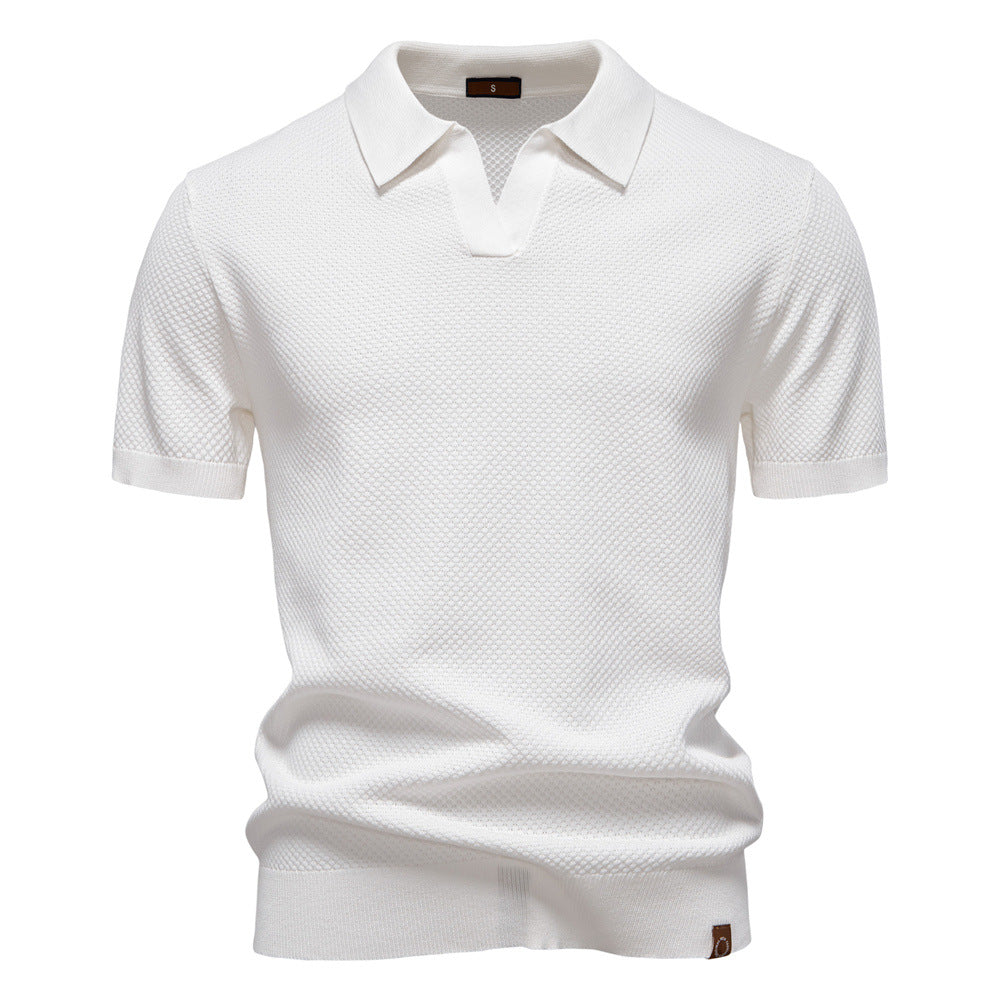 Lucien™ - STRUCTURED POLO SHIRT WITH ELEVATED STYLE