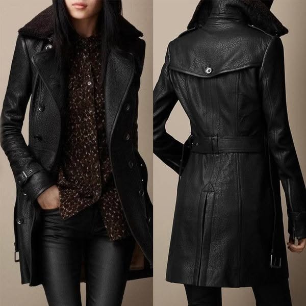 Talbot™ | Elegant 3/4 Leather Coat