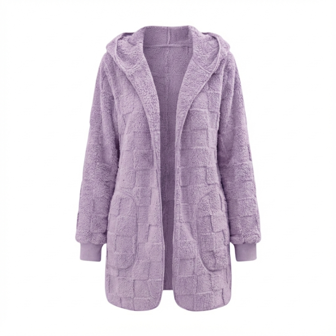 Campbell™ | Plaid Faux Fur Coat