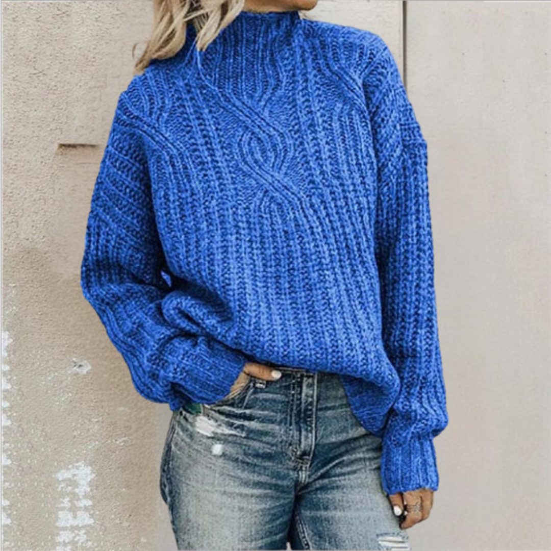 Sofia™ | Stylish and Comfortable Cable Knit Sweater