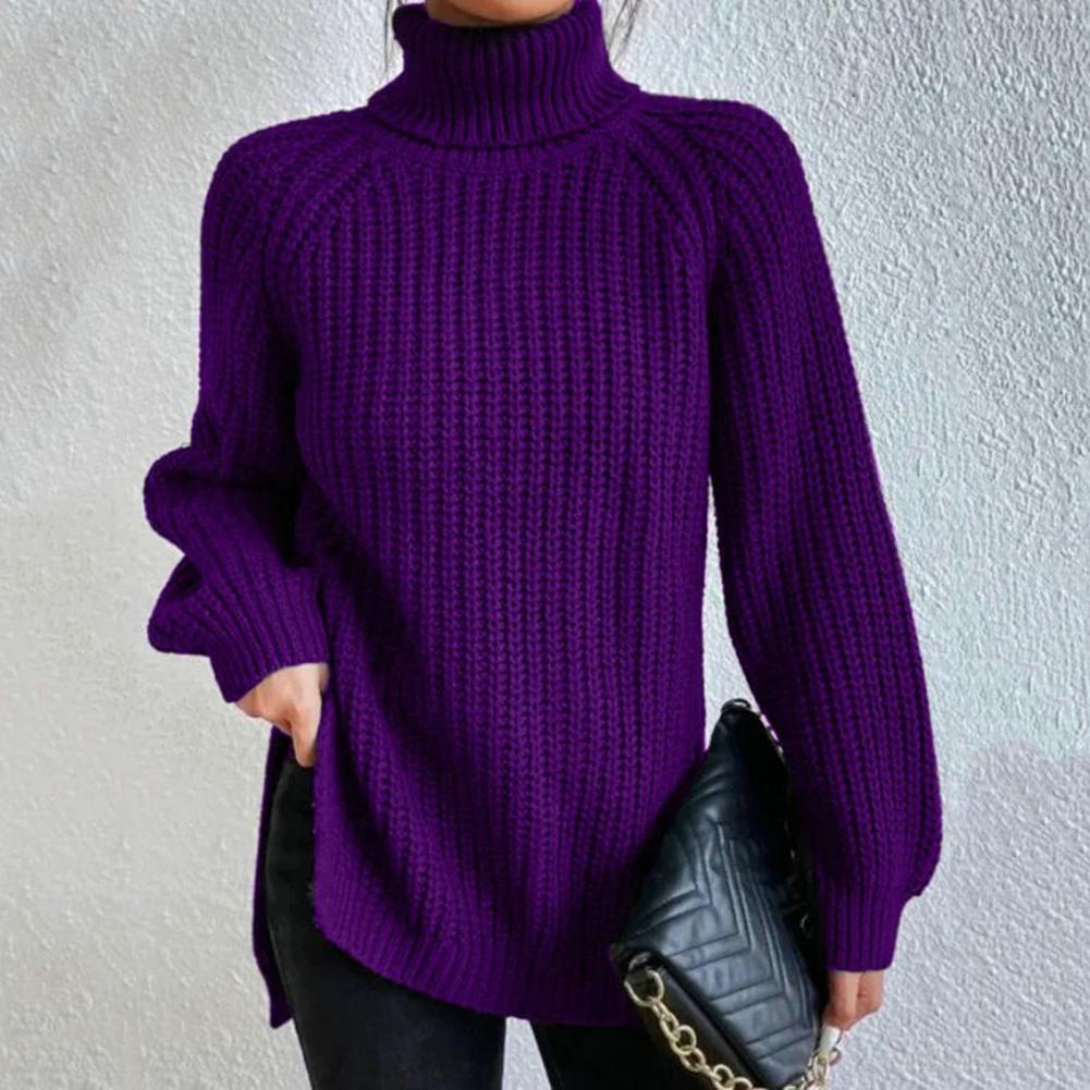 Isabelle – Cotton Ladies' Turtleneck for Winter