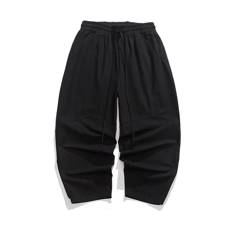 Tessuto™ - OVERSIZED COTTON TROUSERS WITH RELAXED FIT