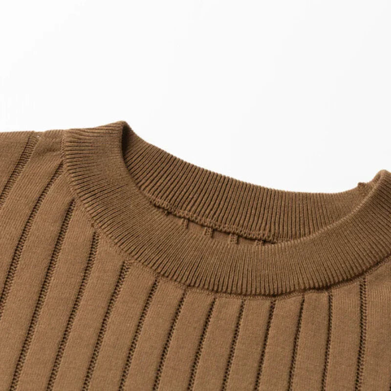 Striato™ - STRIPED COTTON BLEND SHIRT WITH A MODERN CUT