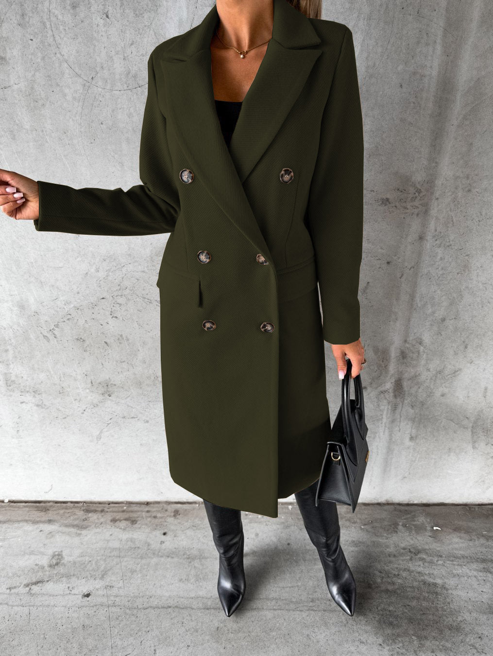 Campbell™ - Classic Elegant Long Coat