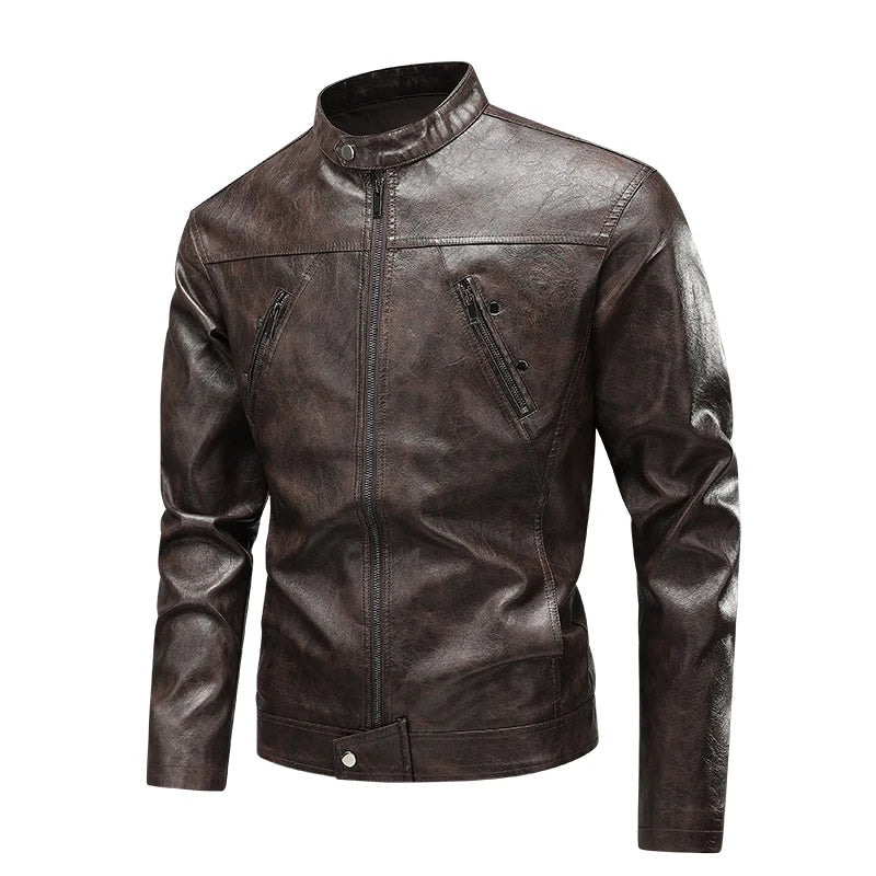 Juan™ | American Pilot Style Leather Jacket