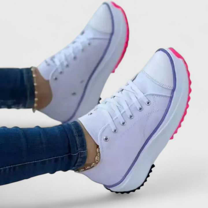 Solenya | Women's colorful platform sneakers