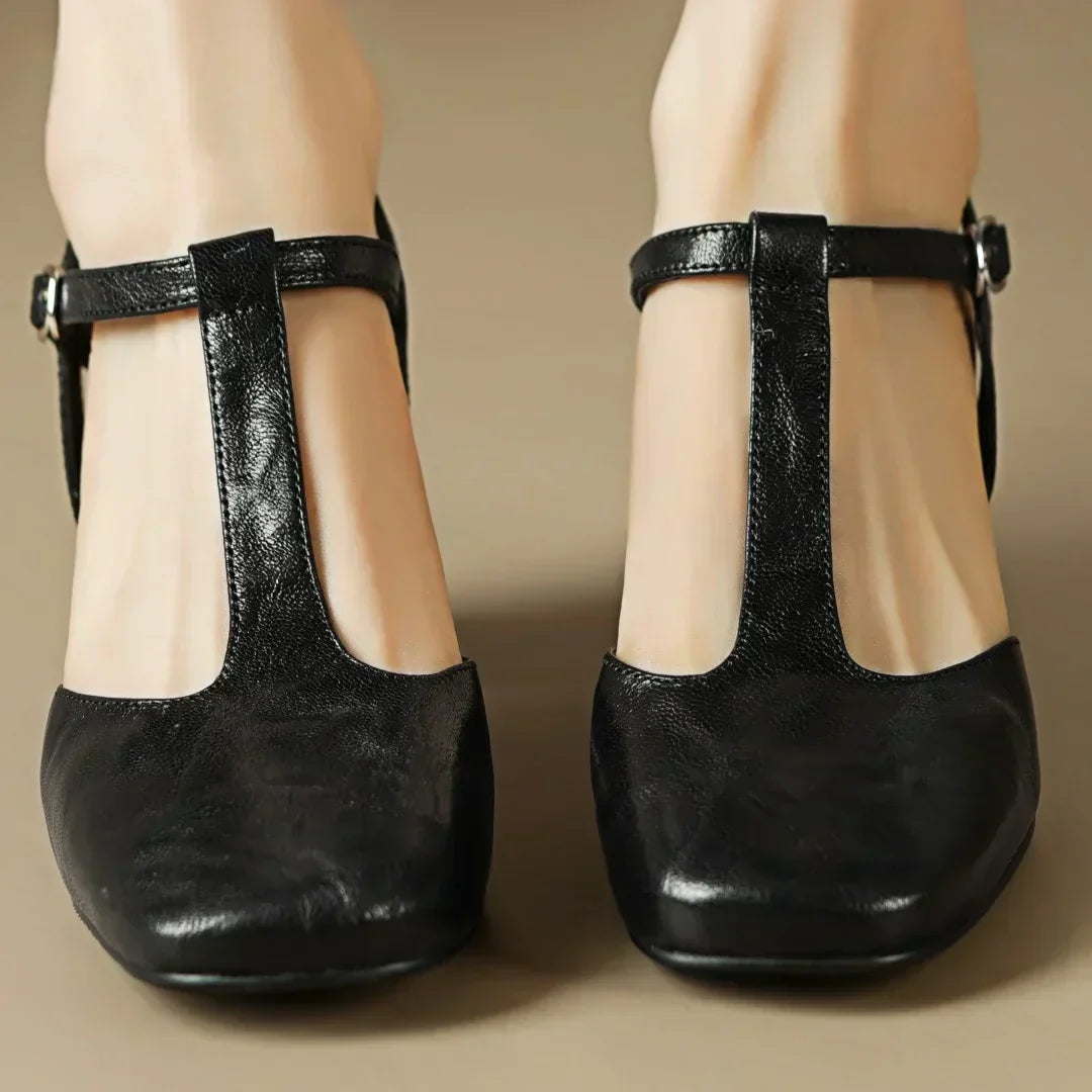 Talbot™| Beatrica Leather Mary Janes