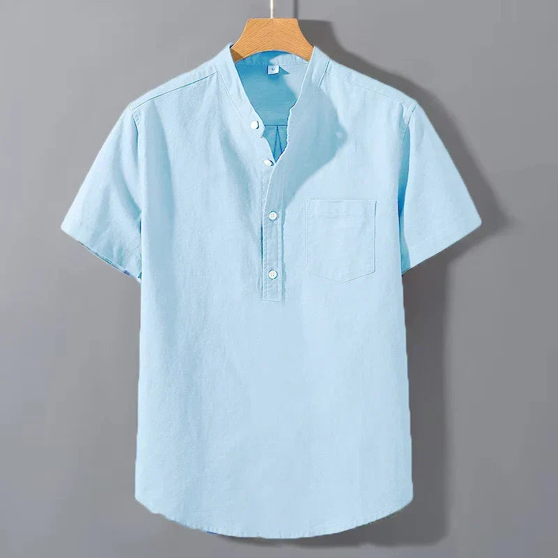 Nero™ - CLASSIC COTTON BLENDED SHIRT WITH EFFORTLESS STYLE