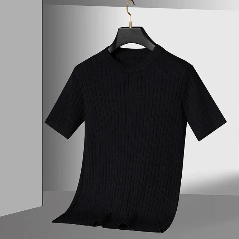 Striato™ - STRIPED COTTON BLEND SHIRT WITH A MODERN CUT