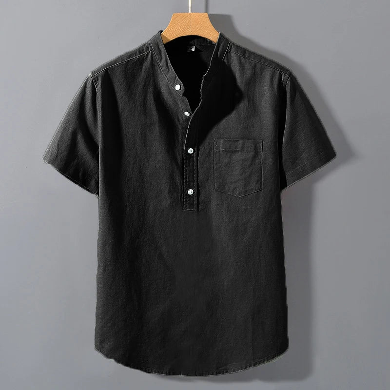 Nero™ - CLASSIC COTTON BLENDED SHIRT WITH EFFORTLESS STYLE