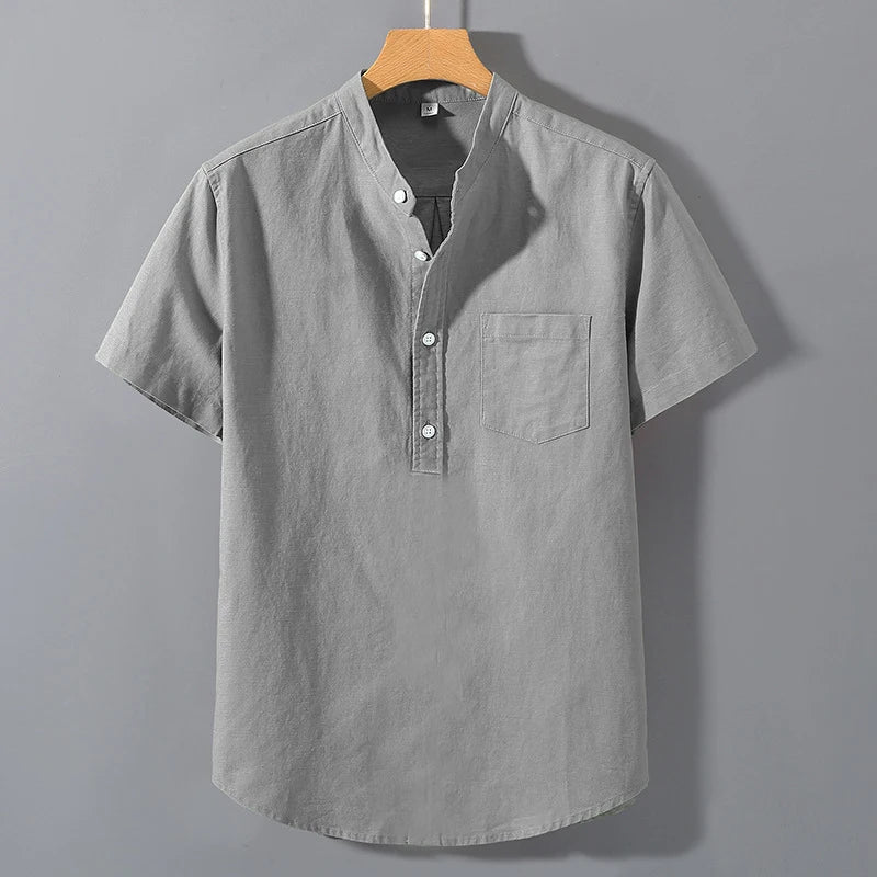 Nero™ - CLASSIC COTTON BLENDED SHIRT WITH EFFORTLESS STYLE