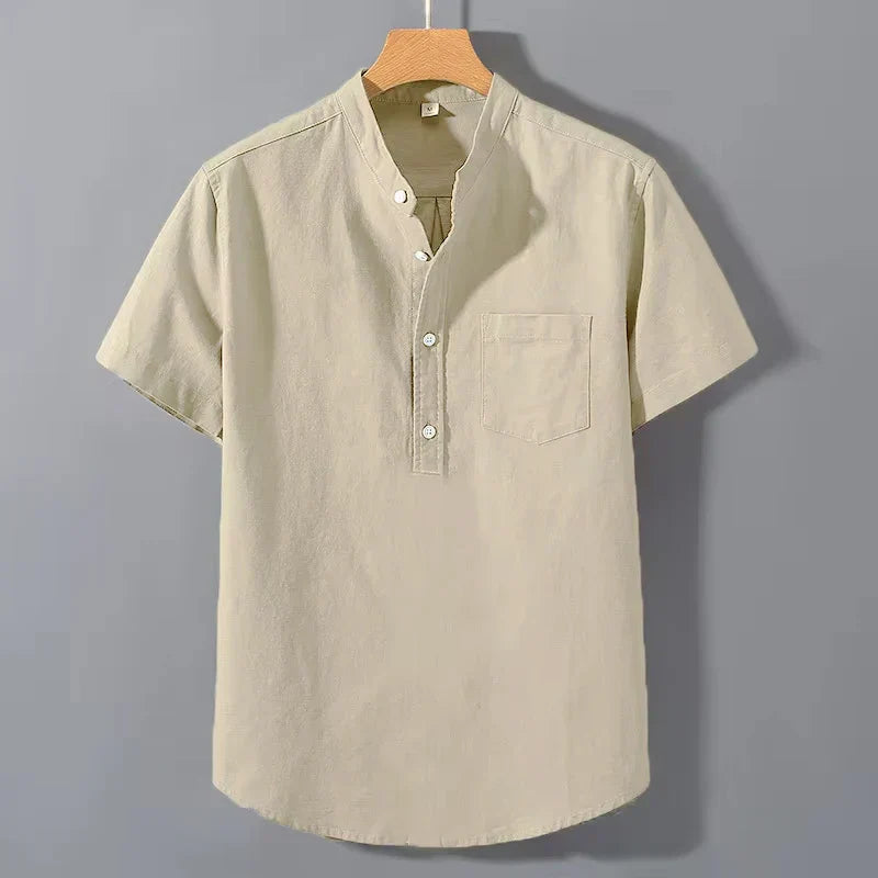 Nero™ - CLASSIC COTTON BLENDED SHIRT WITH EFFORTLESS STYLE