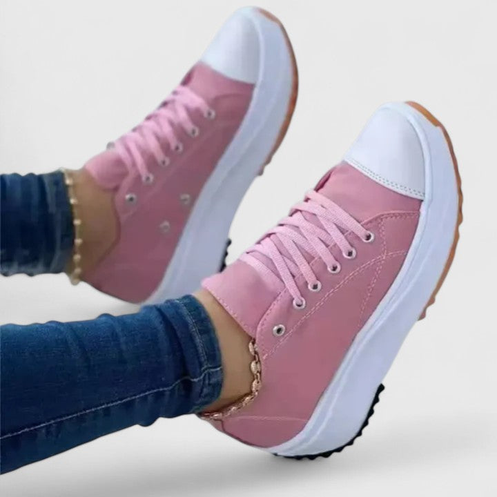 Solenya | Women's colorful platform sneakers