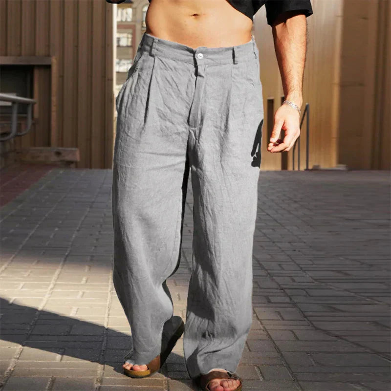 Laluna™ - WIDE LEG TROUSERS WITH A RELAXED FIT